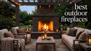 best outdoor fireplaces