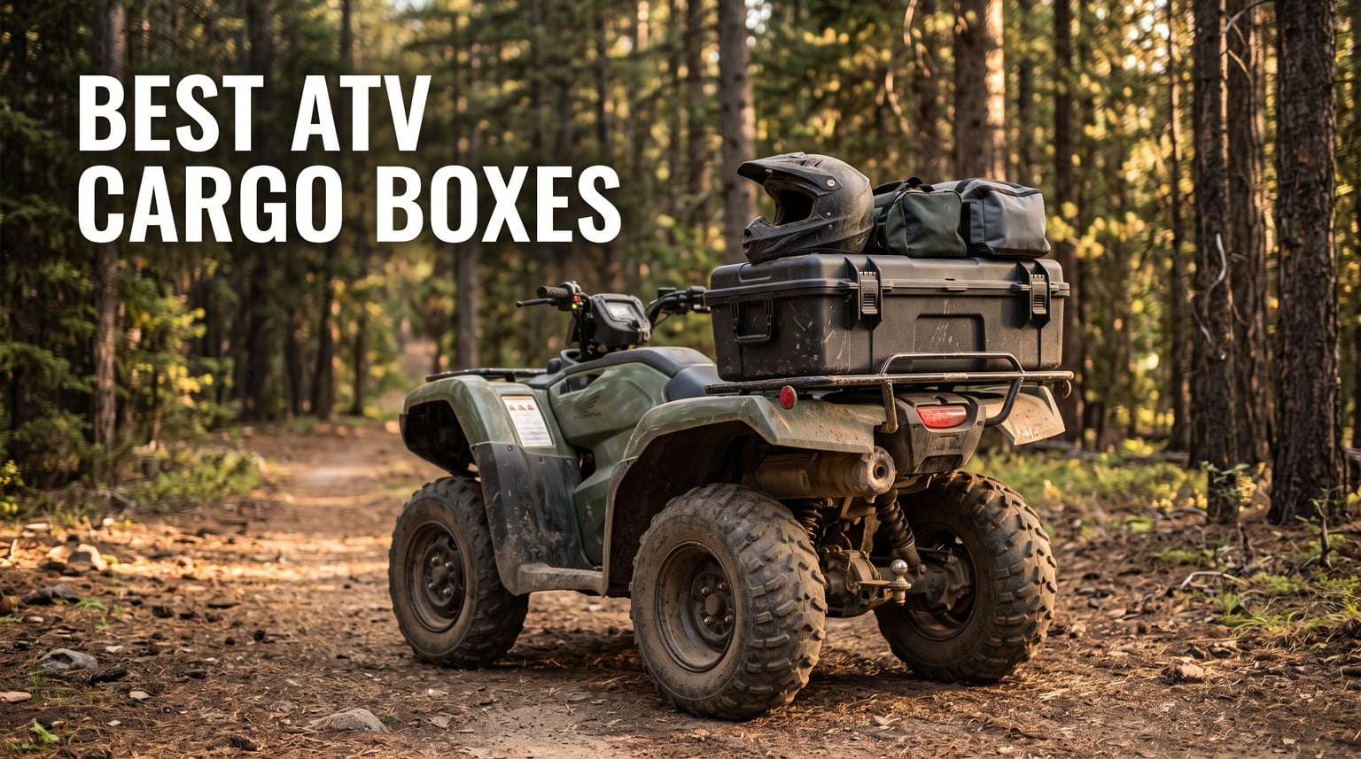 best atv cargo boxes