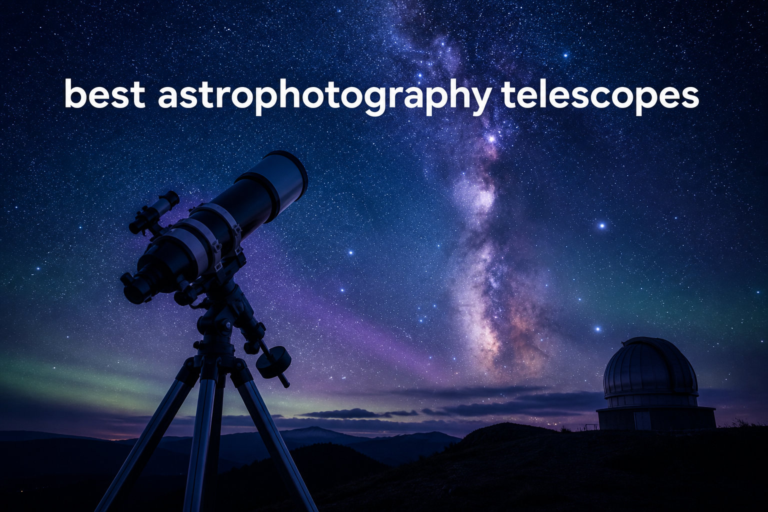 best astrophotography telescopes