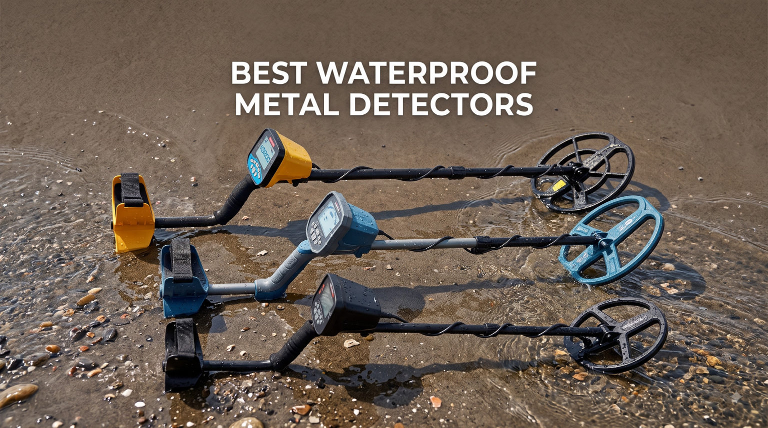 best waterproof metal detectors