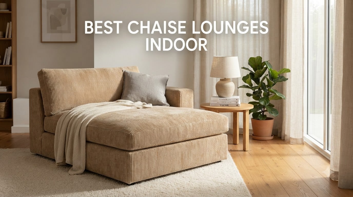 best chaise lounges indoor