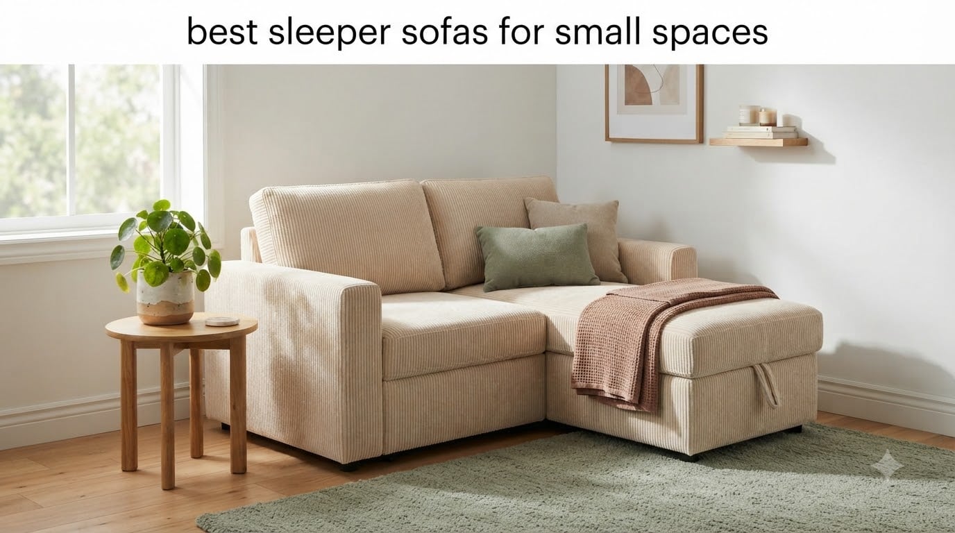 best sleeper sofas for small spaces