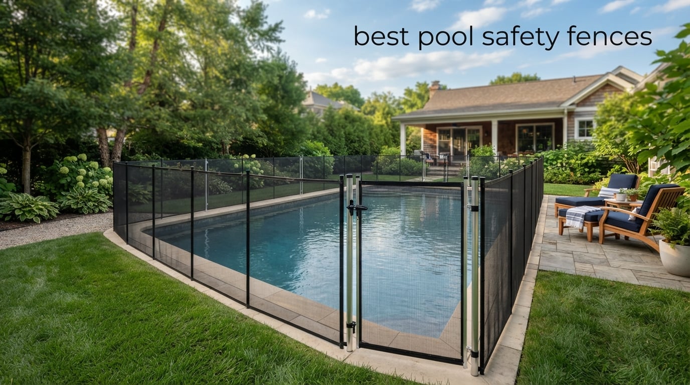 best pool safety fences