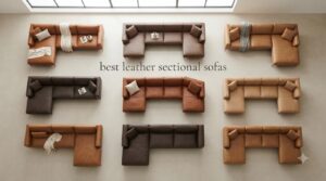 best leather sectional sofas