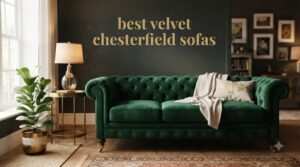 best velvet chesterfield sofas