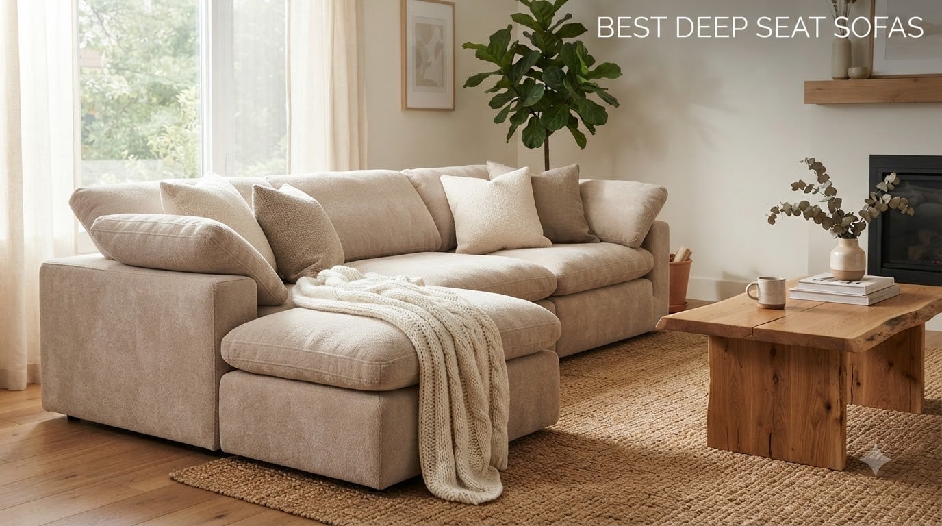 best deep seat sofas