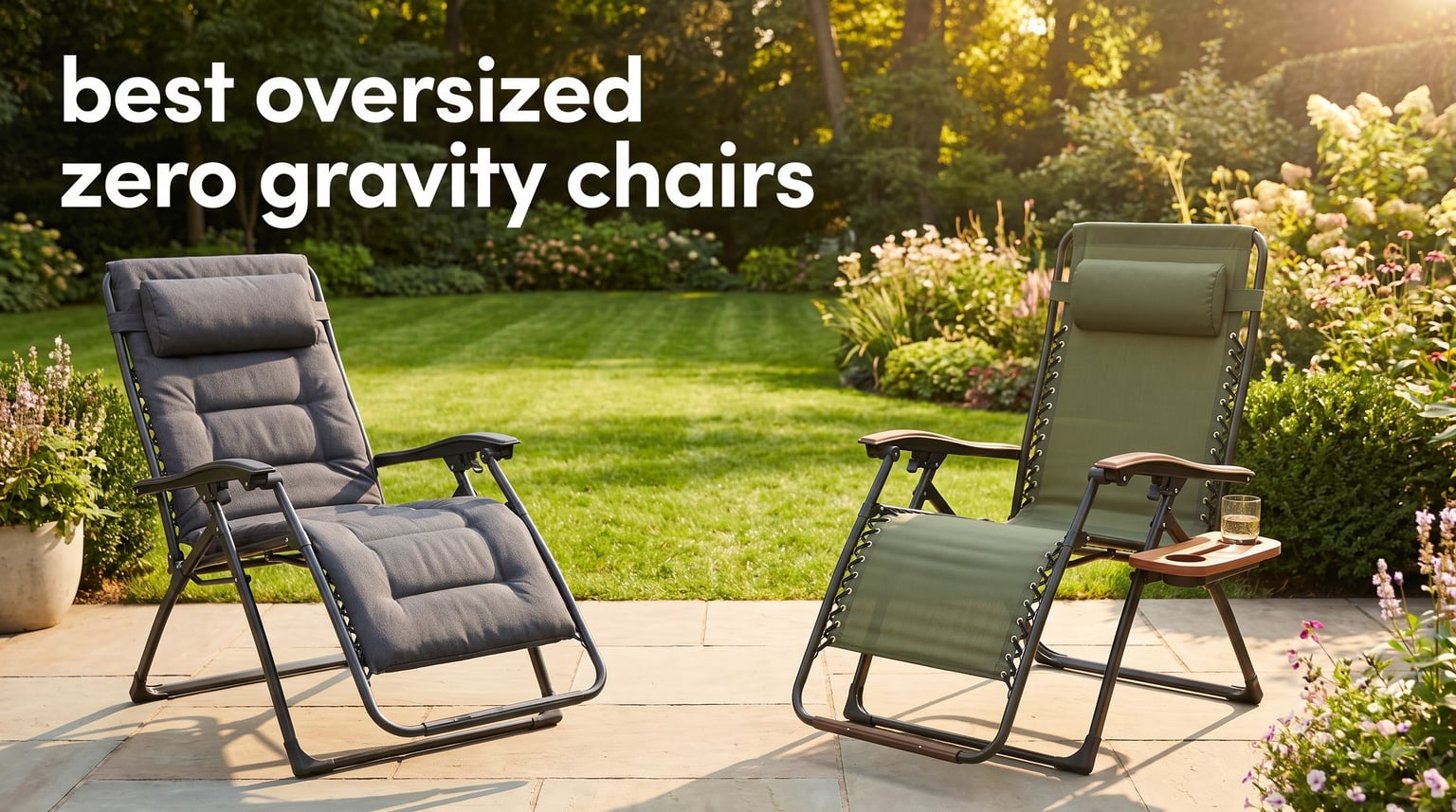 best oversized zero gravity chairs