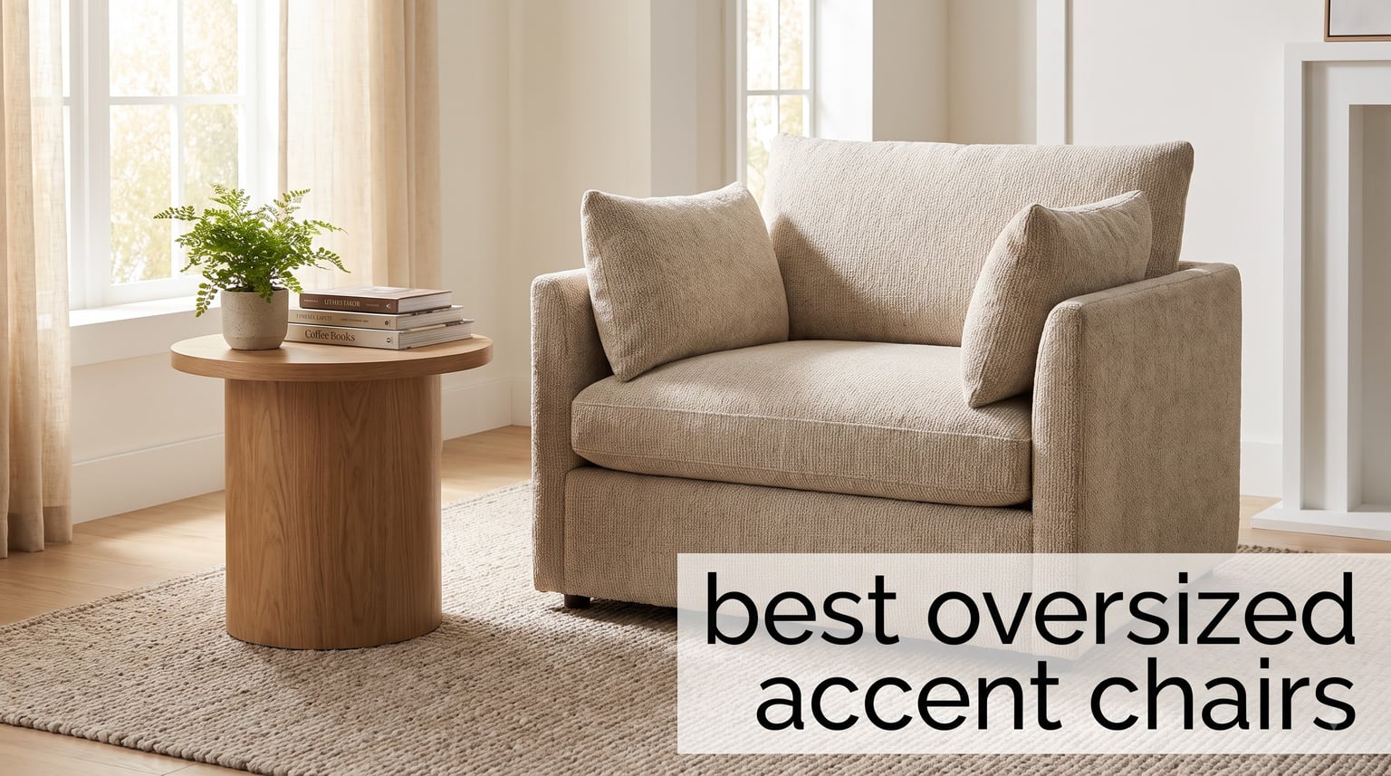 best oversized accent chairs