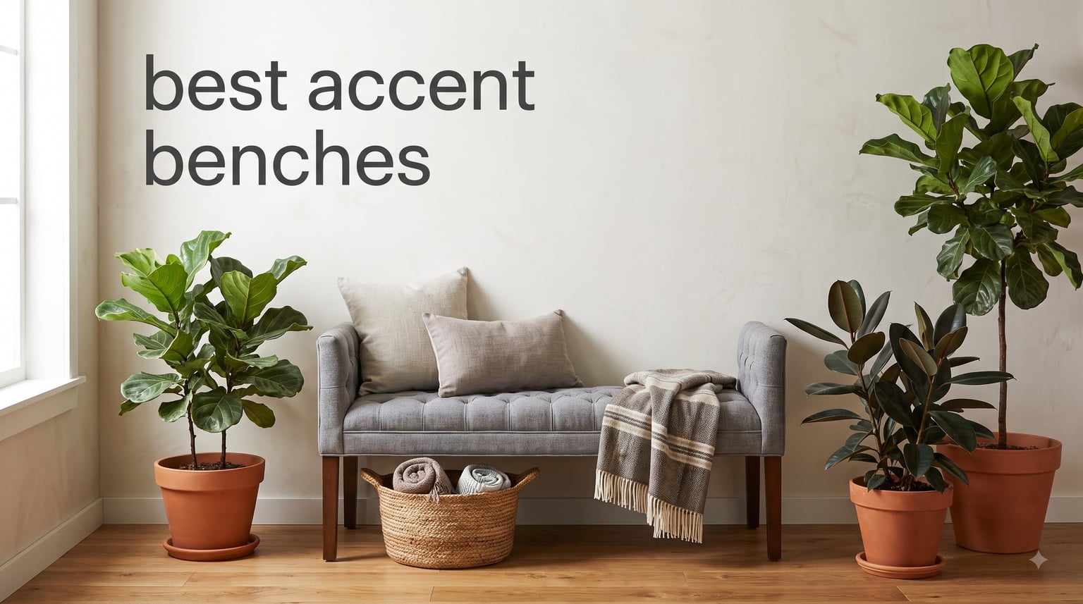 best accent benches