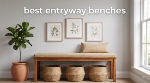 best entryway benches