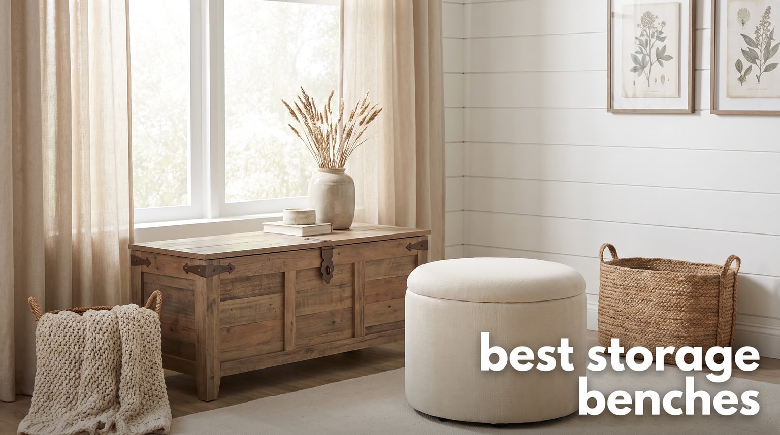 best storage benches