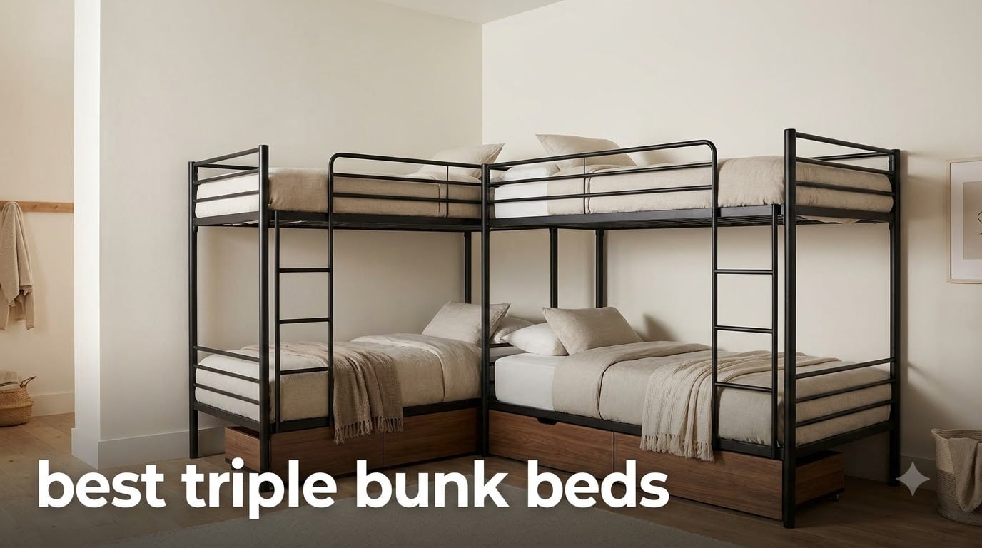 best triple bunk beds