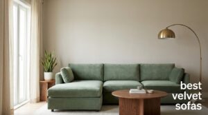 best velvet sofas