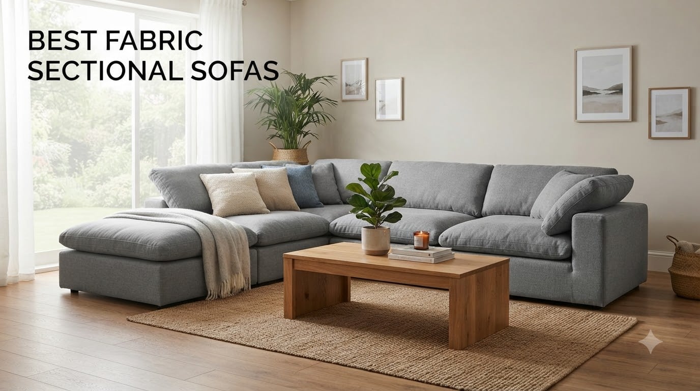 best fabric sectional sofas