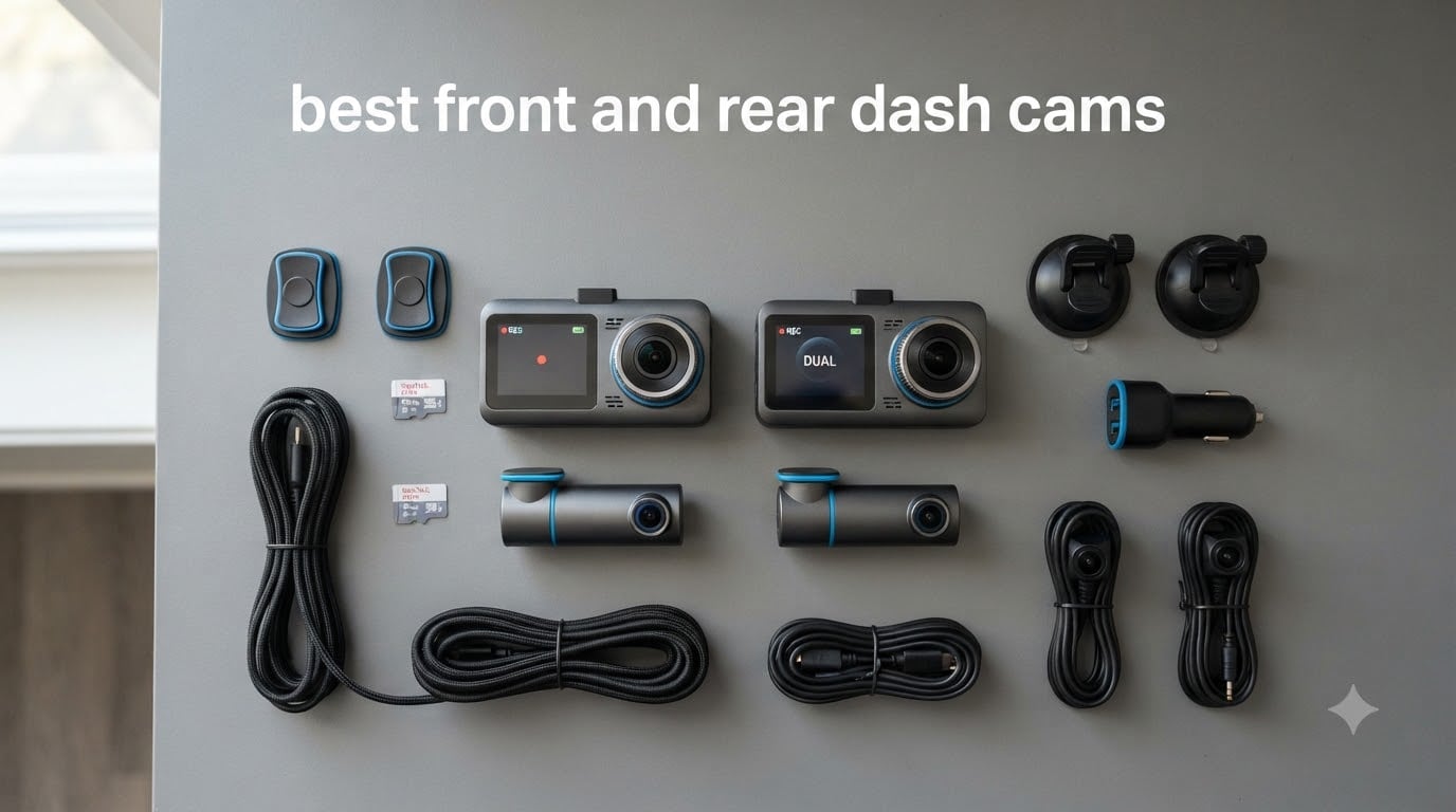 best front and rear dash cams