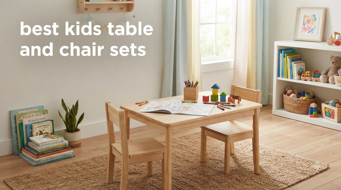 best kids table and chair sets