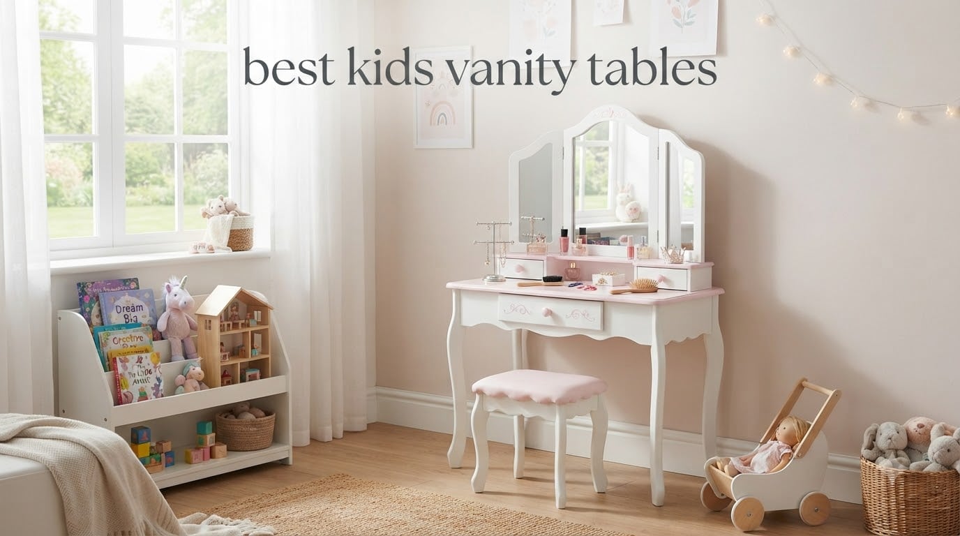 best kids vanity tables