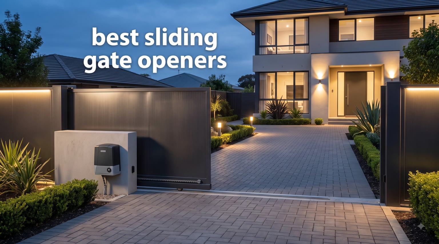 best sliding gate openers