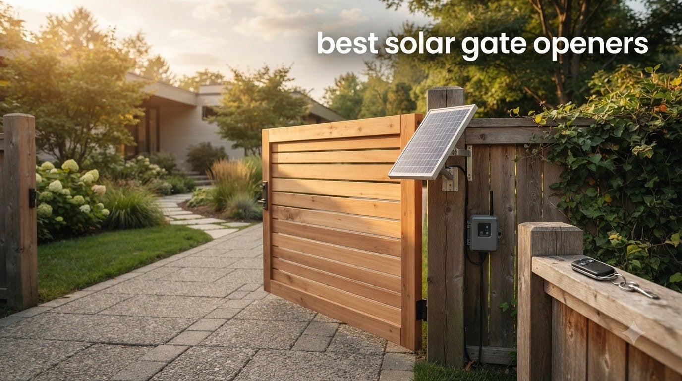 best solar gate openers
