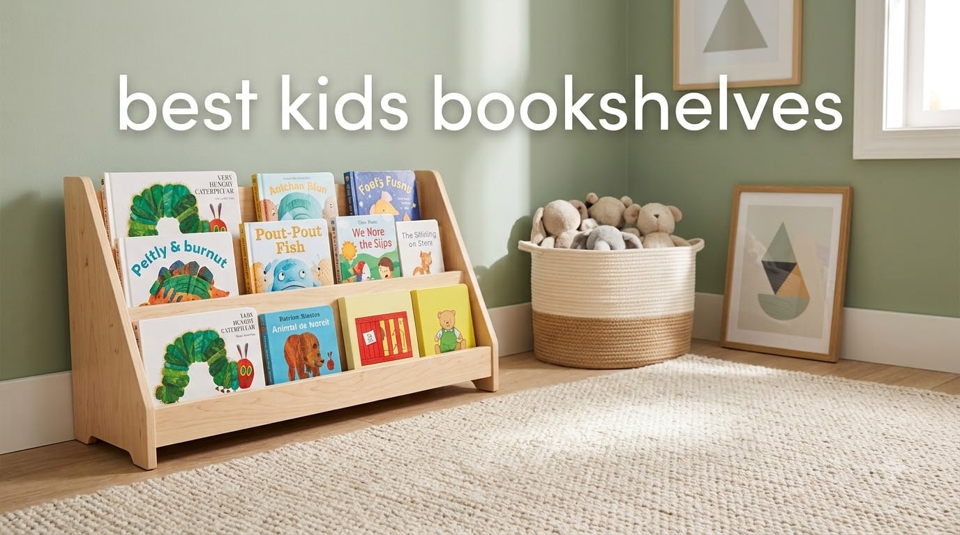 best kids bookshelves