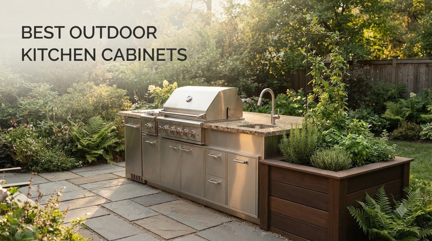 best outdoor kitchen cabinets