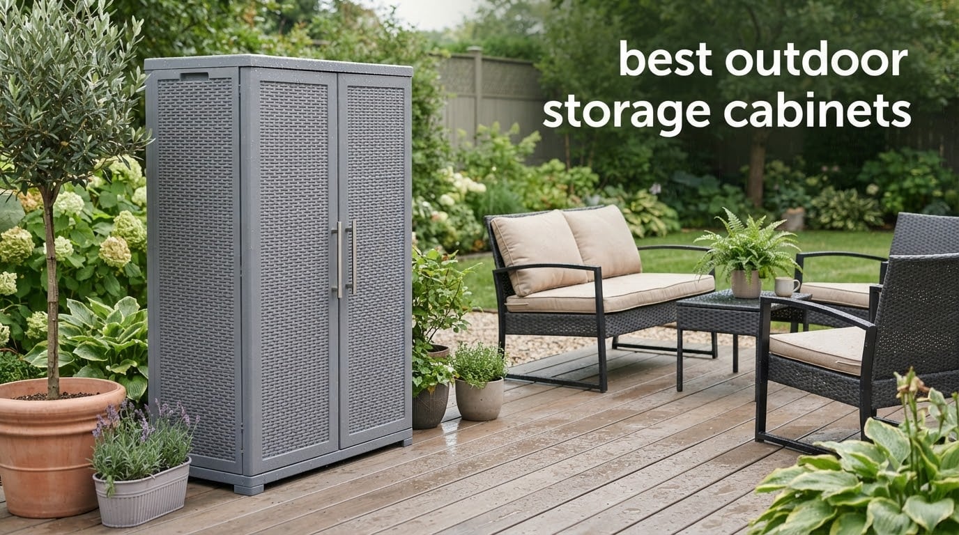 best outdoor storage cabinets