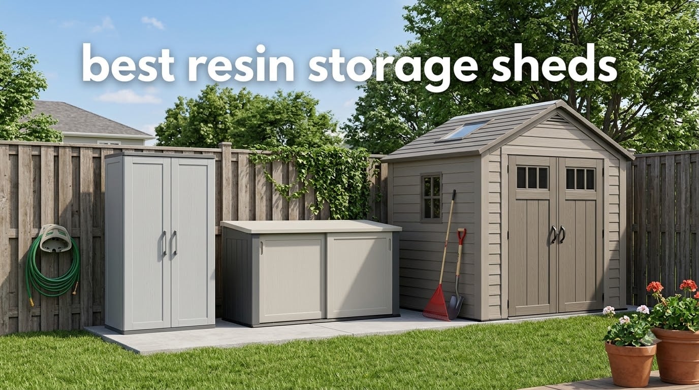best resin storage sheds