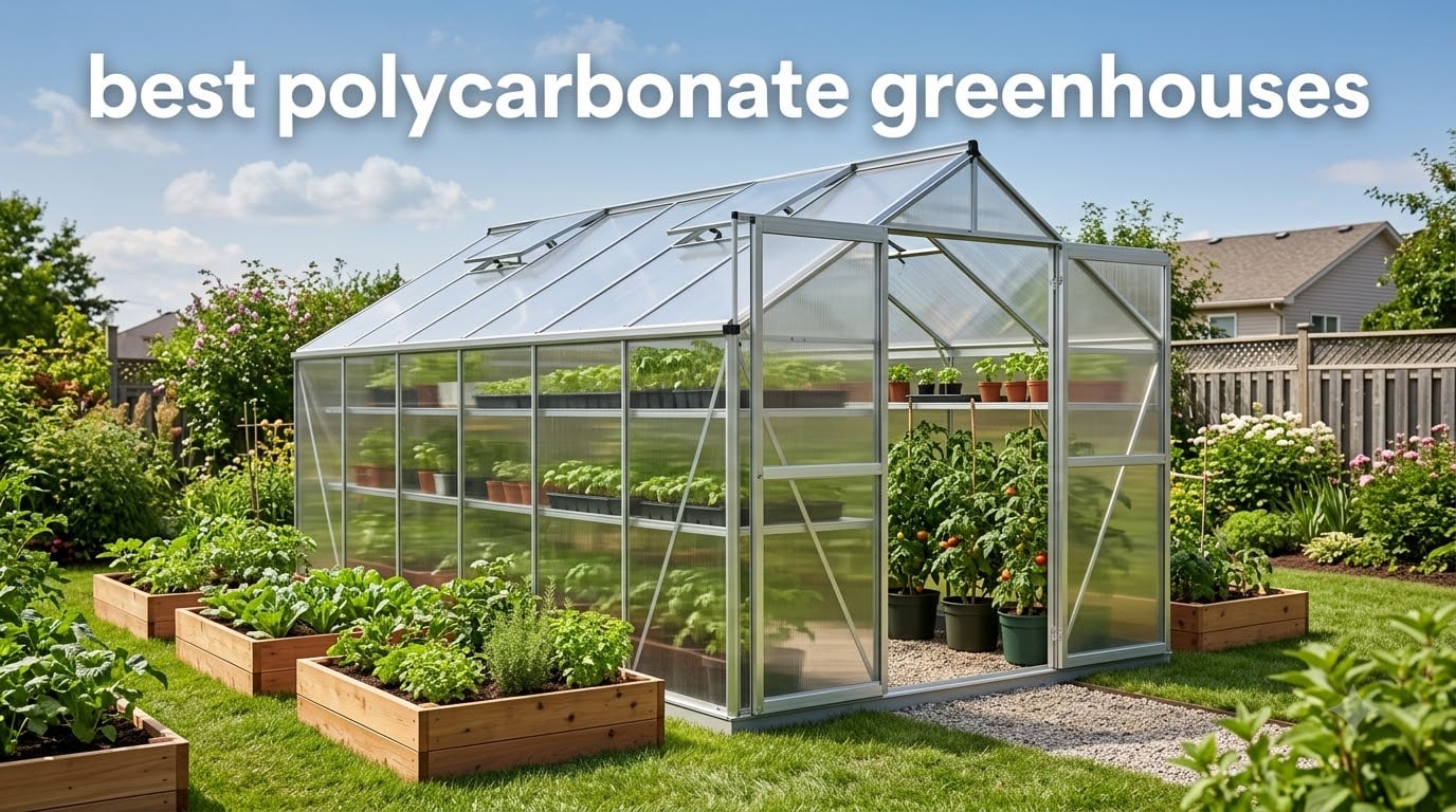 best polycarbonate greenhouses