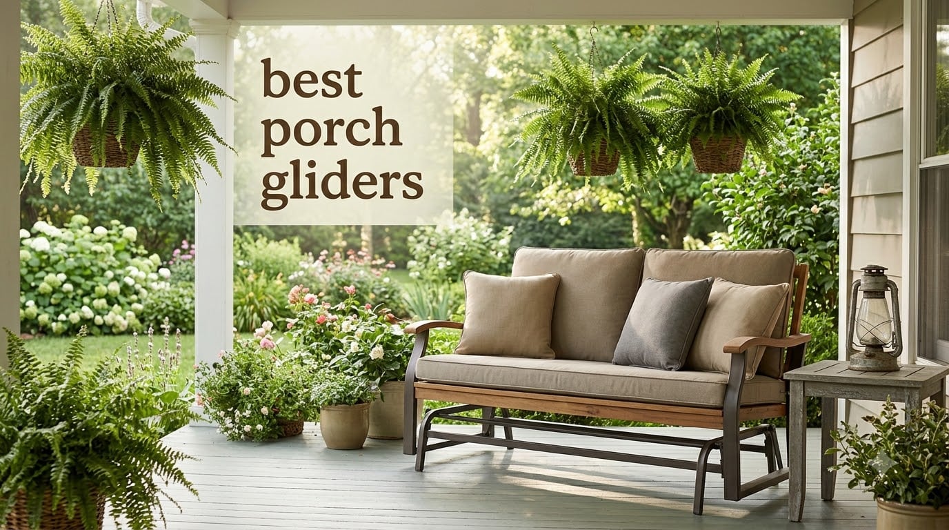 best porch gliders