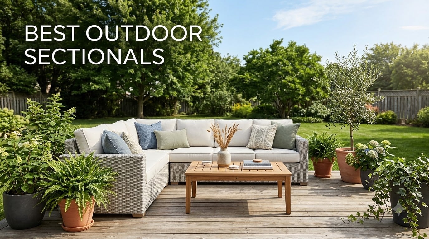 best outdoor sectionals