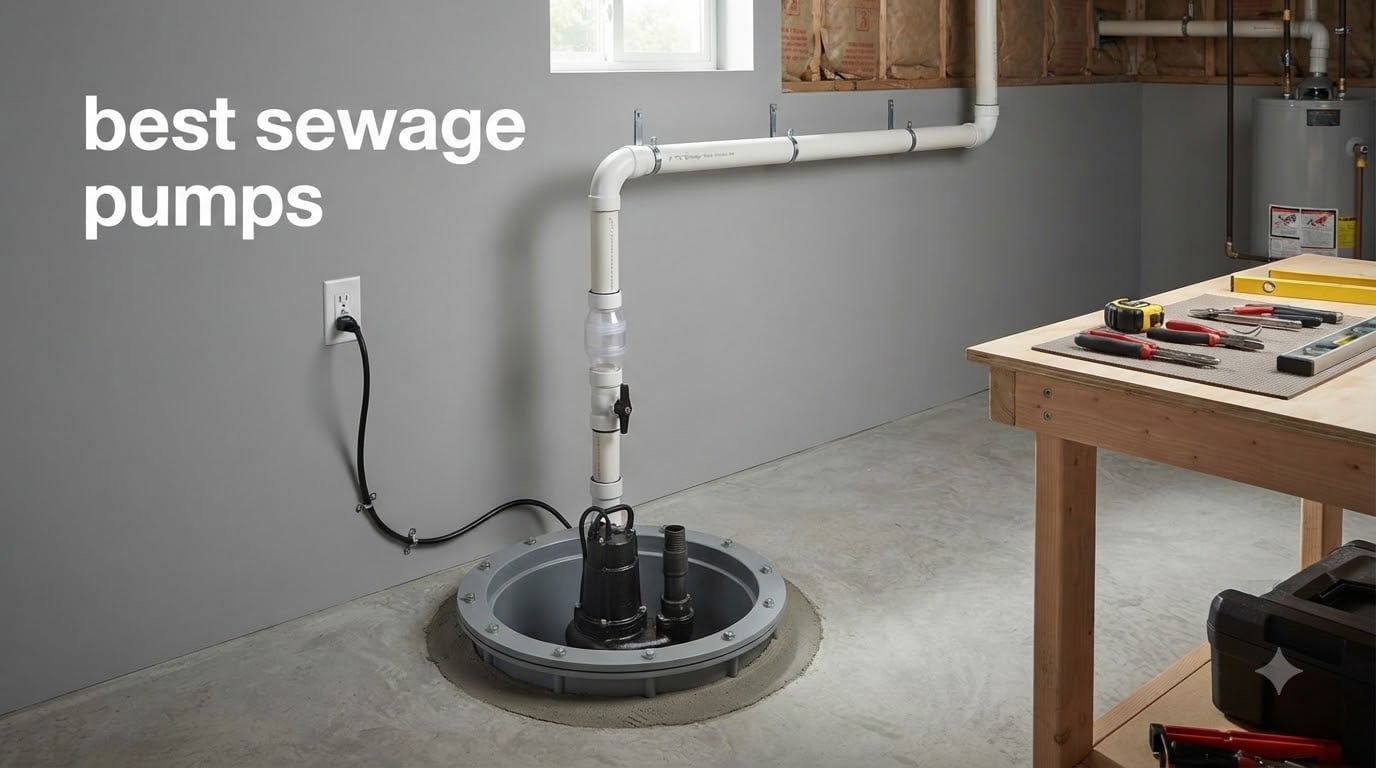 best sewage pumps