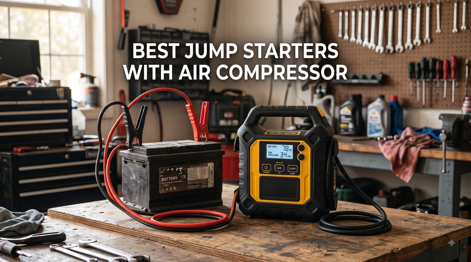best jump starters with air compressor