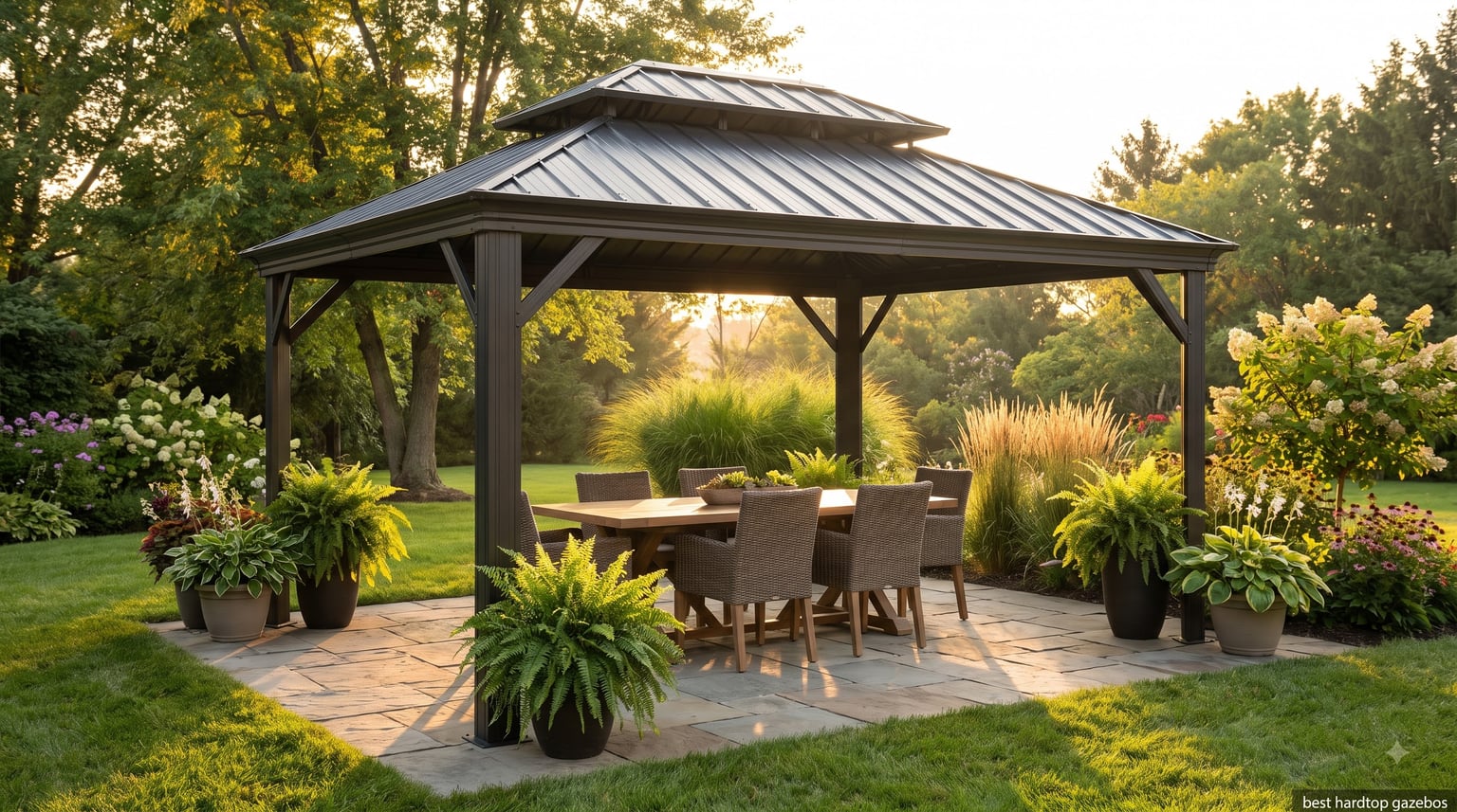 best hardtop gazebos