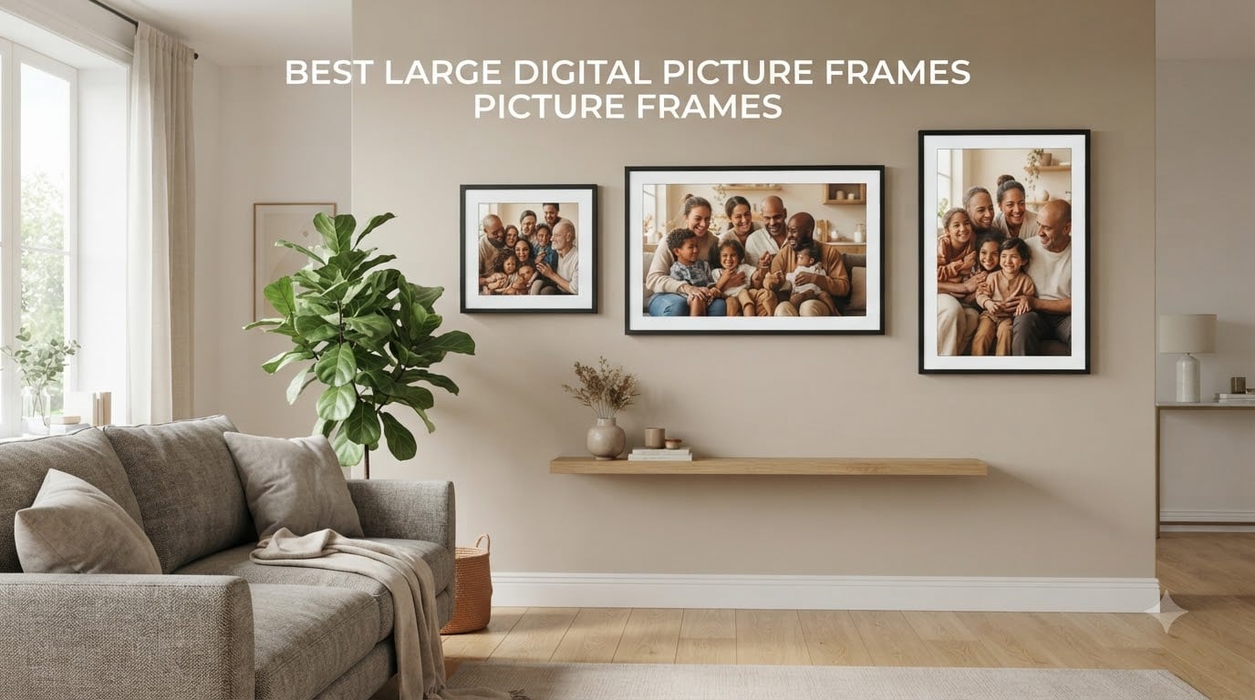 best large digital picture frames