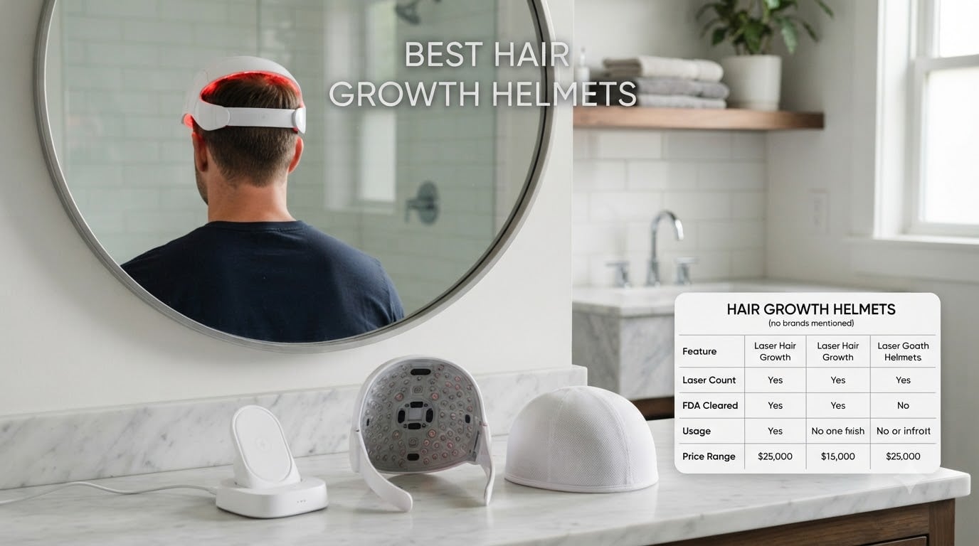 best hair growth helmets