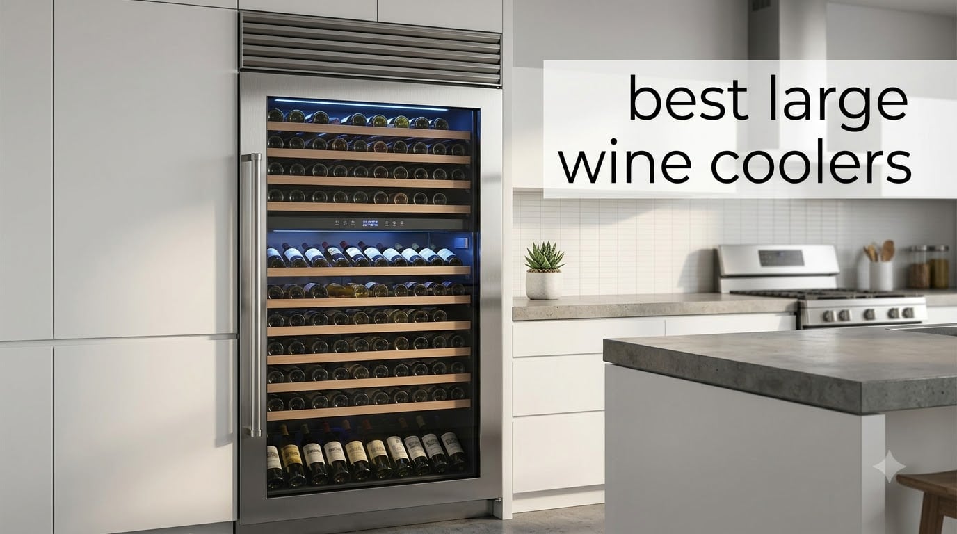 best large wine coolers