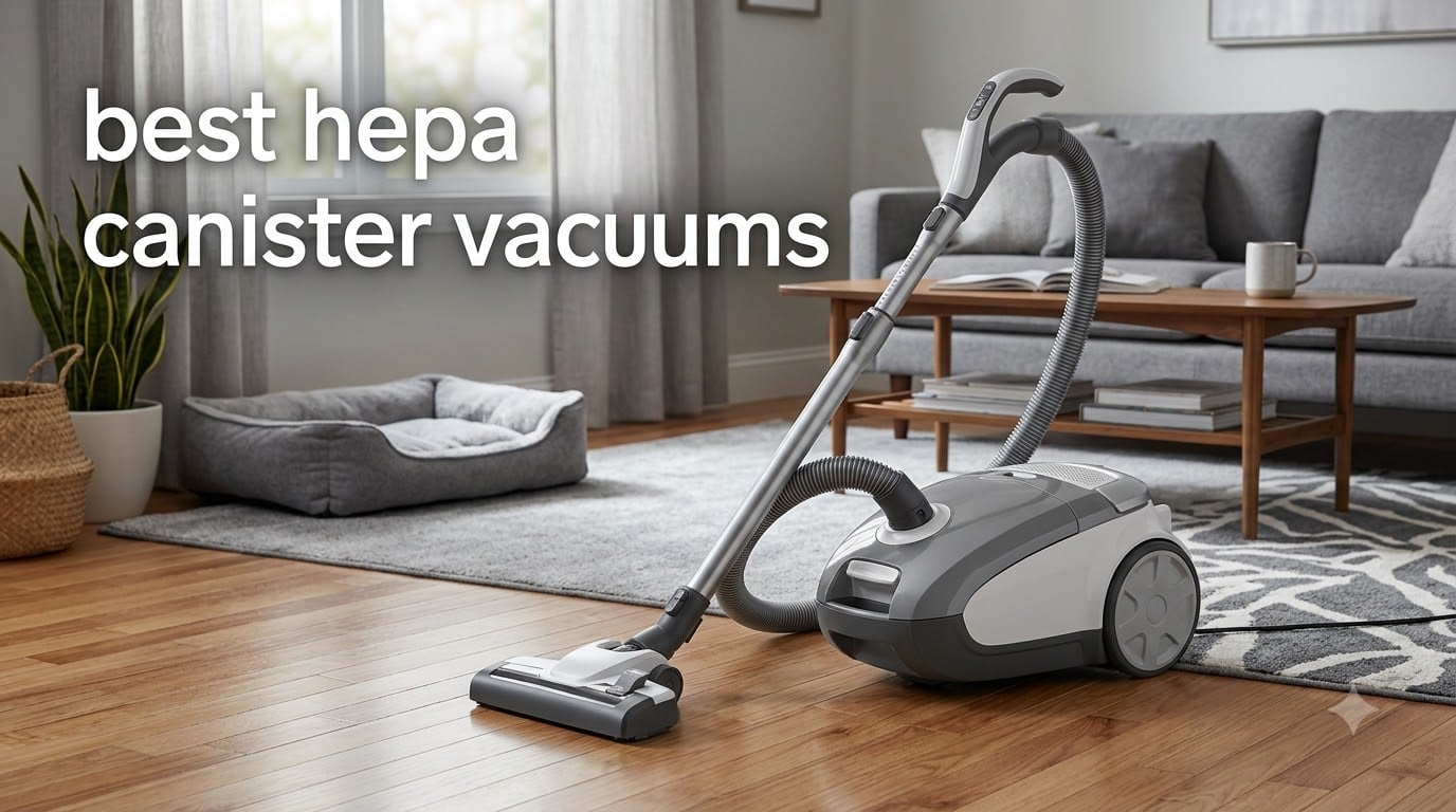 best hepa canister vacuums