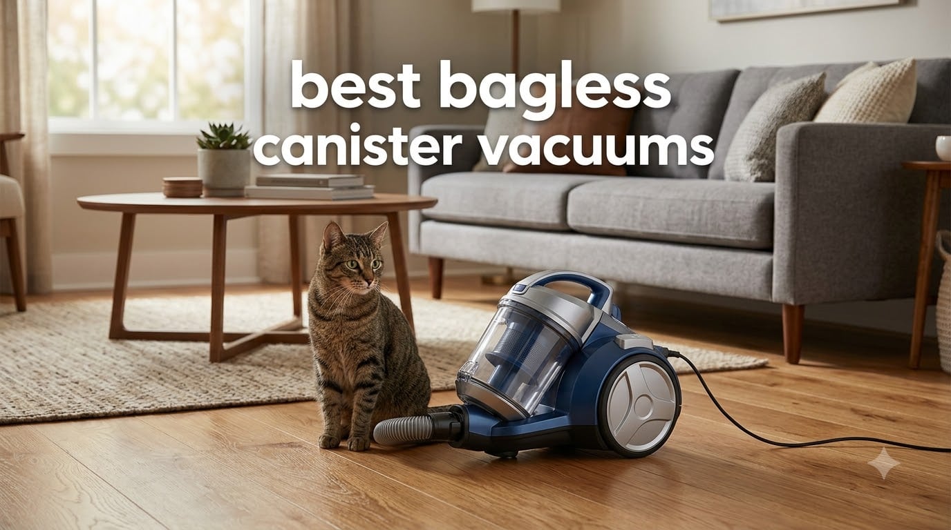 best bagless canister vacuums