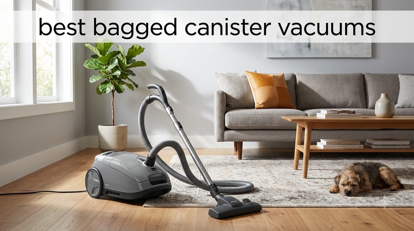 best bagged canister vacuums