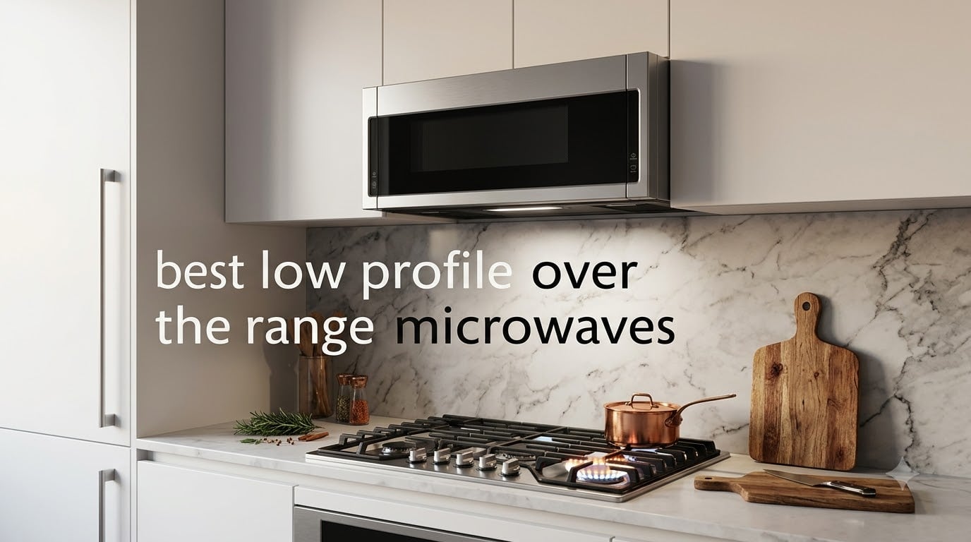 best low profile over the range microwaves