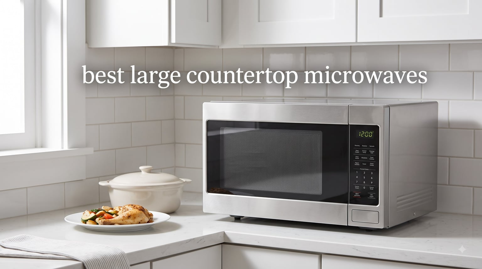 best large countertop microwaves