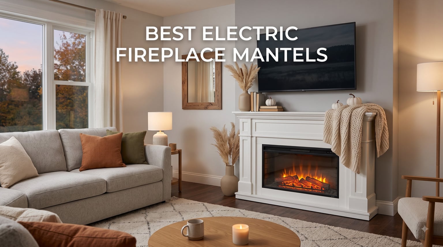 best electric fireplace mantels