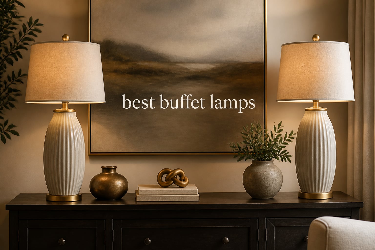 best buffet lamps