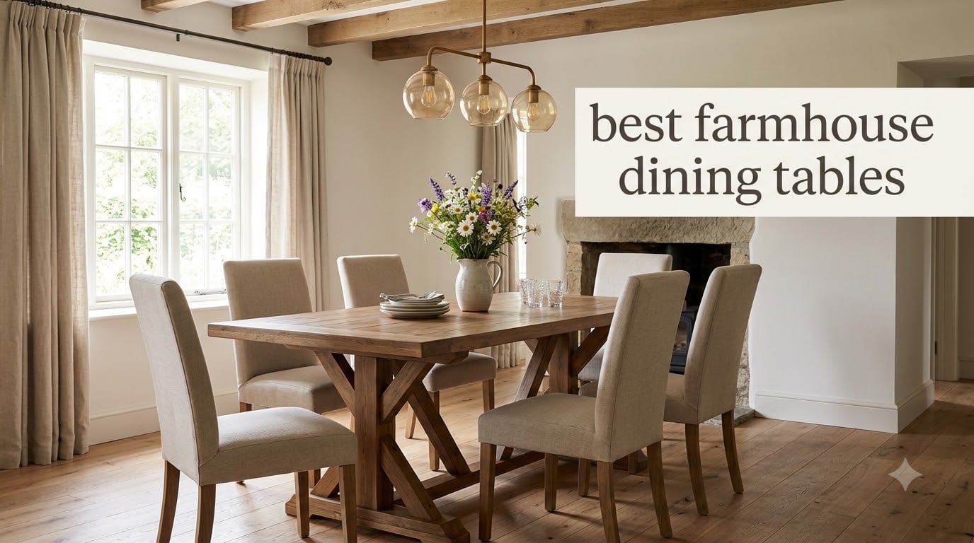 best farmhouse dining tables