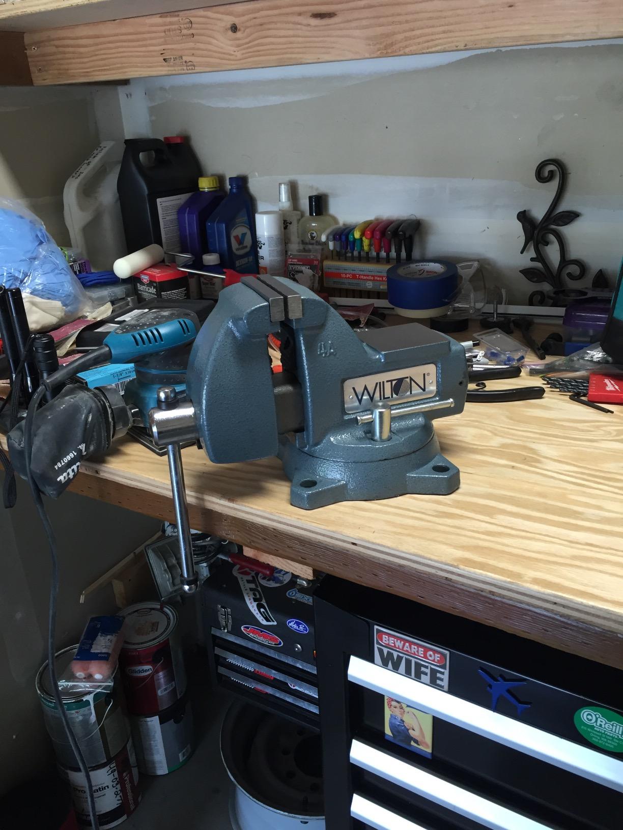 Wilton Mechanics Bench Vise, 5