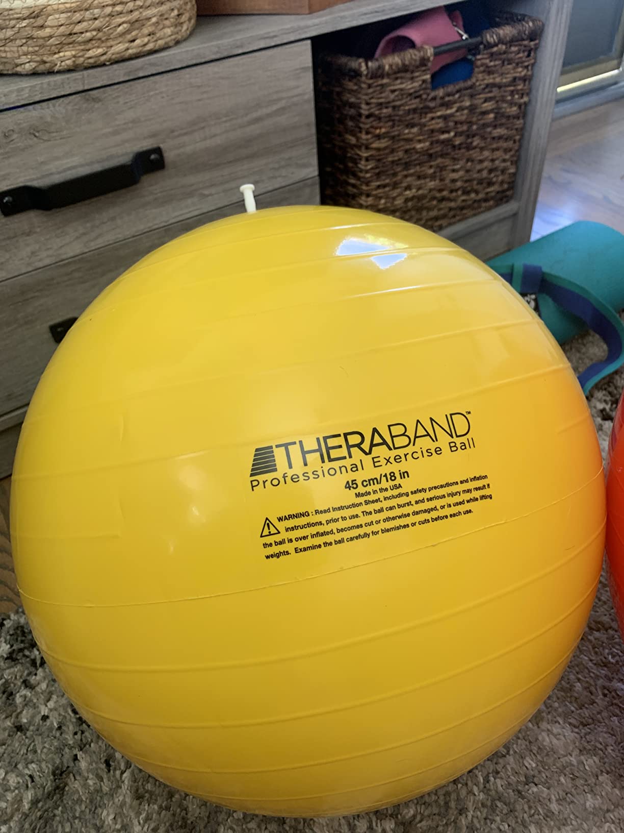 THERABAND Standard Exercise Ball customer photo 1