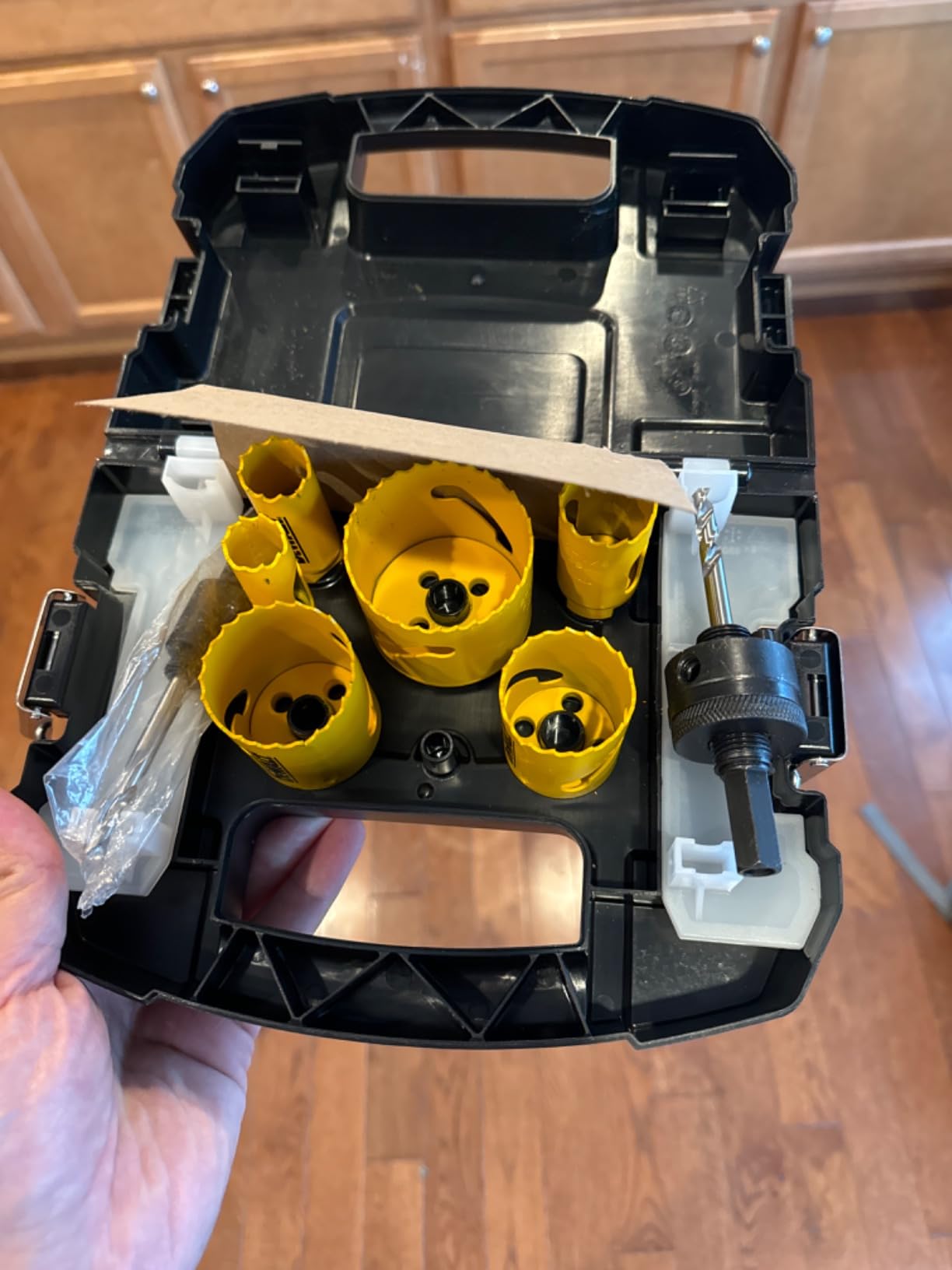 DEWALT Bi-Metal Hole Saw Kit for Wood, Metal and Plastic (D180001) customer photo 2