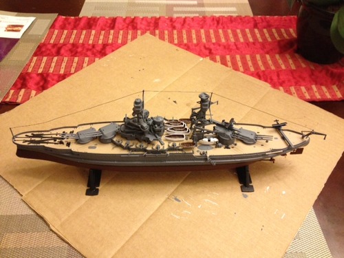Revell 85-0302 USS Arizona Battleship Model Military Ship Kit 1:426 Scale 133-Piece Skill Level 4 Plastic Model Building Kit customer photo 1
