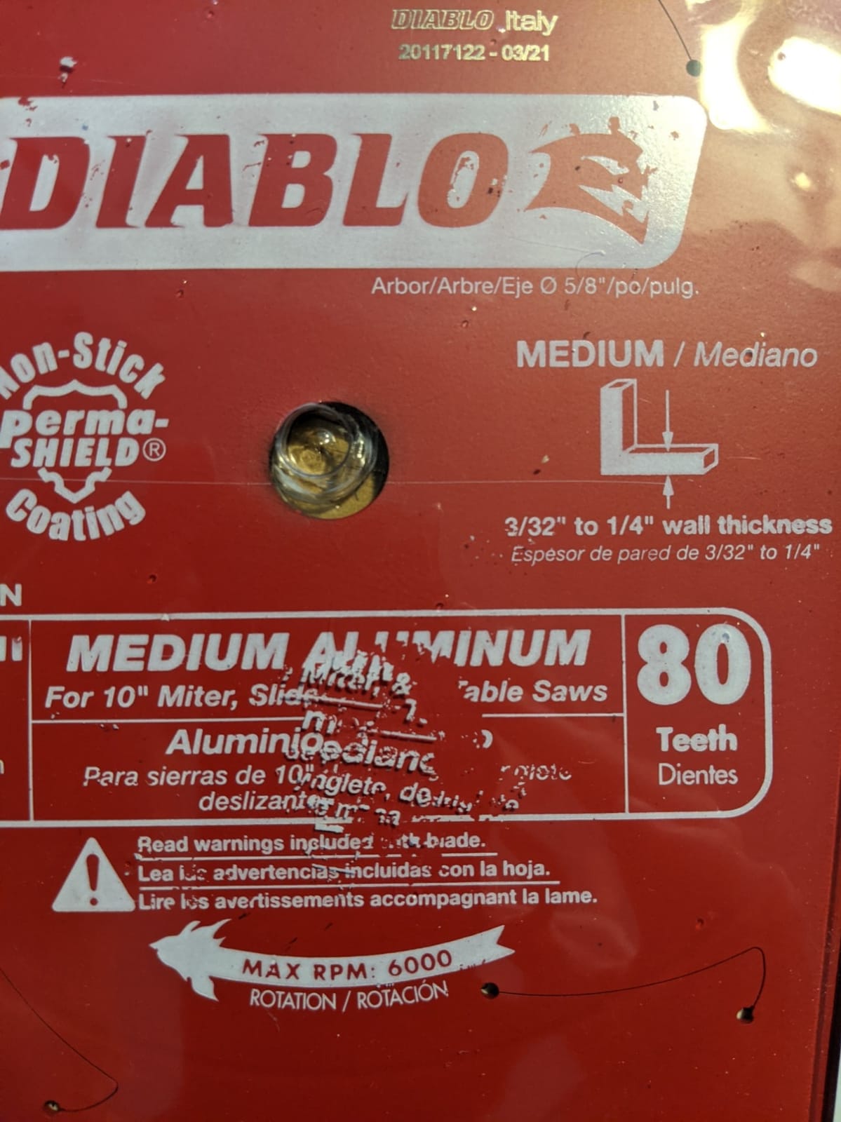 Diablo Saw Blade - 10