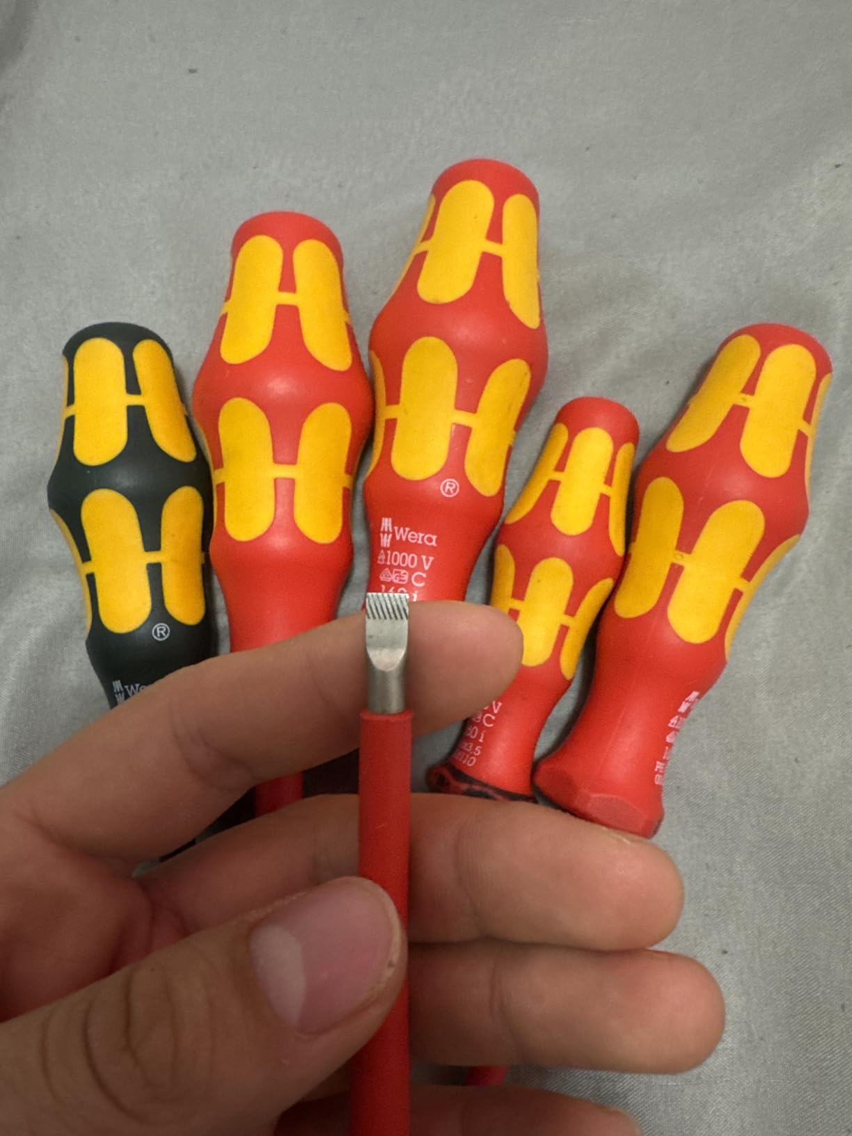 Wera Kraftform Plus 160i/168i/6 Insulated Professional Screwdriver Set, 6-Piece customer photo 2